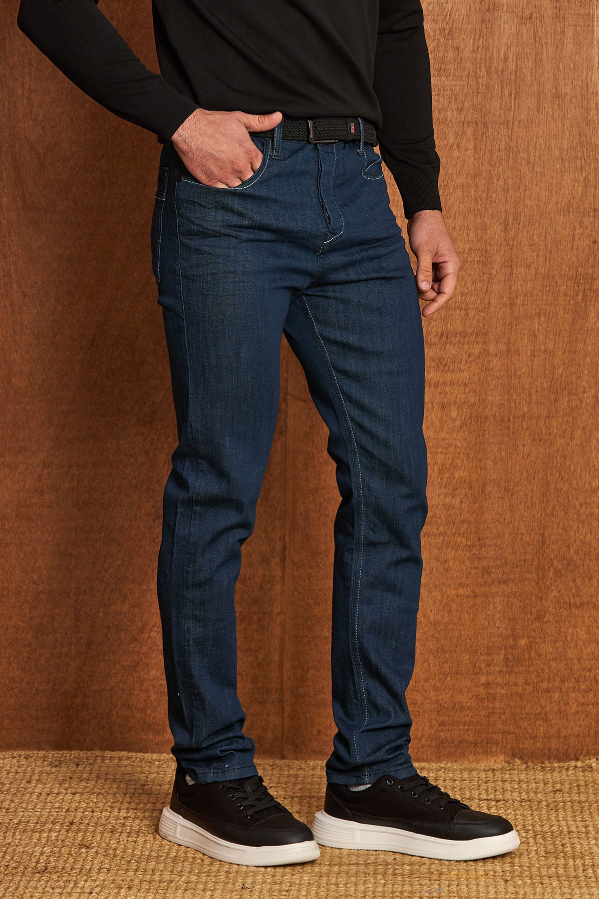BD123 Herren Jeans – Klassischer Straight Fit mit Komfortfaktor