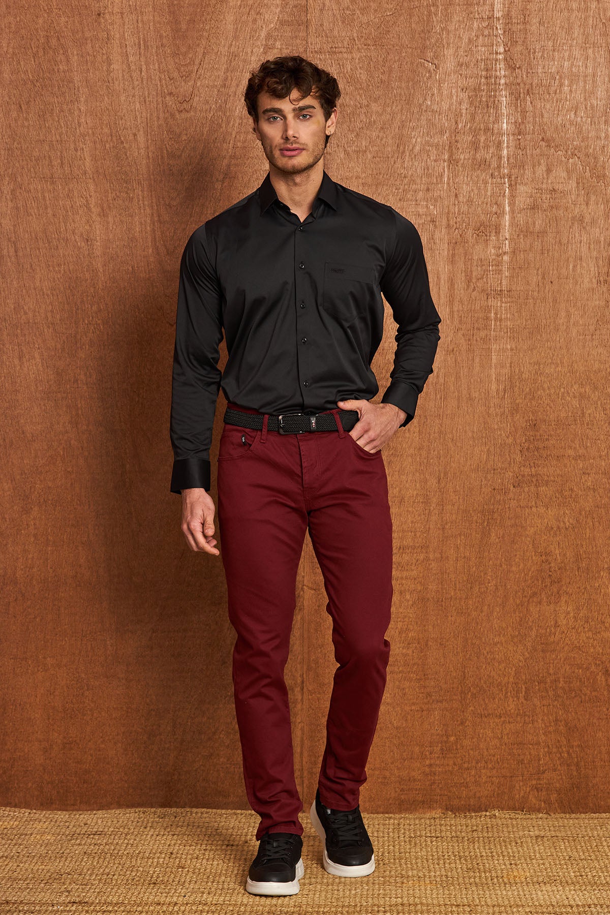 BD134 Herren Jeans – Straight Fit mit stilvollem Komfort