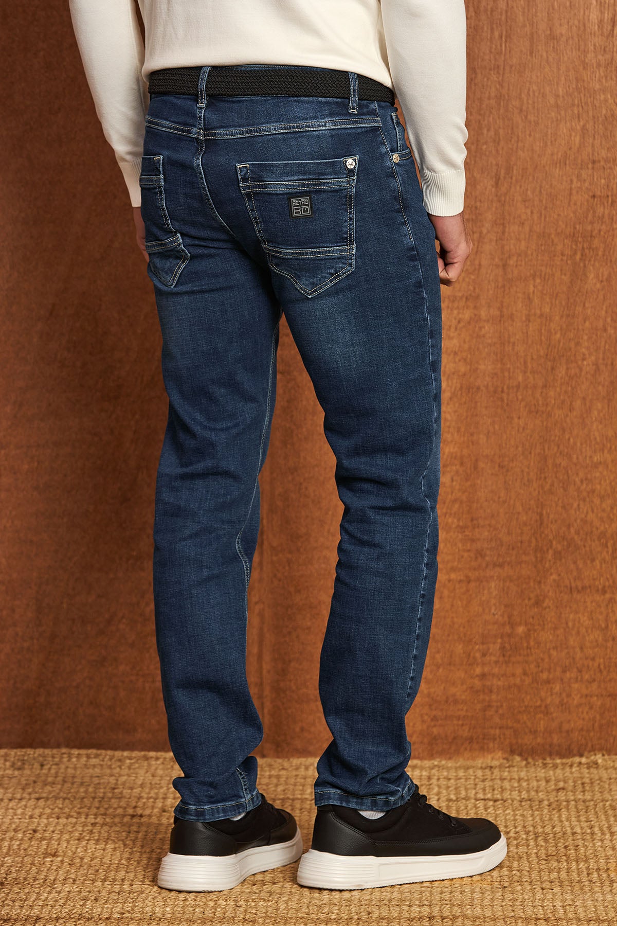 BD148 – Herren Jeanshose in Dunkelblau | Klassischer 