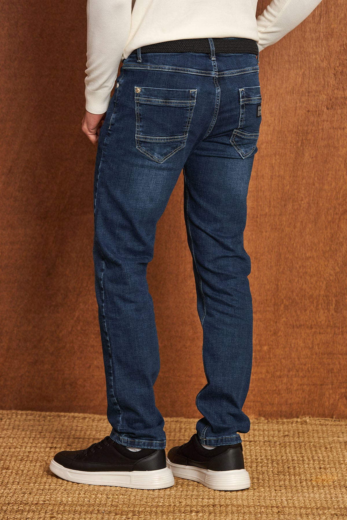 BD148 – Herren Jeanshose in Dunkelblau | Klassischer 