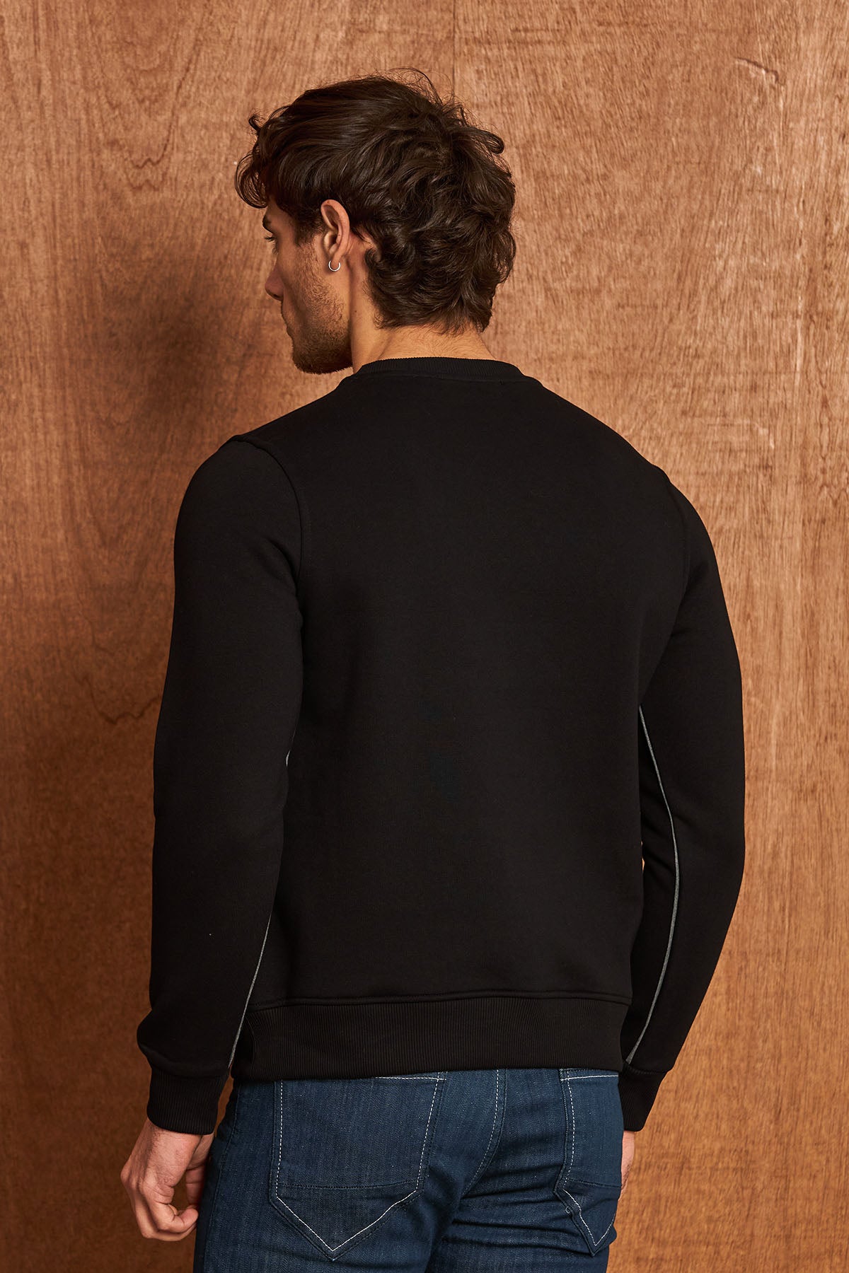 BL101 Herren Basic Sweatshirt – Rundhals & Regular Fit