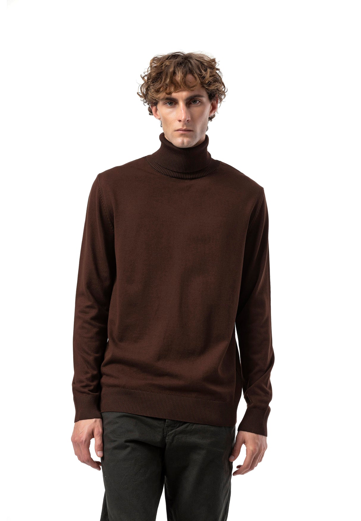 BP200 Herren Rollkragenpullover – Regular Fit