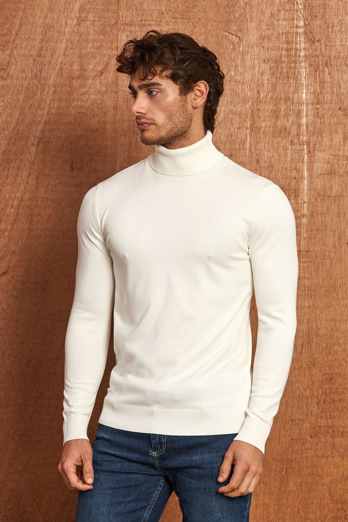 BP200 Herren Rollkragenpullover – Regular Fit