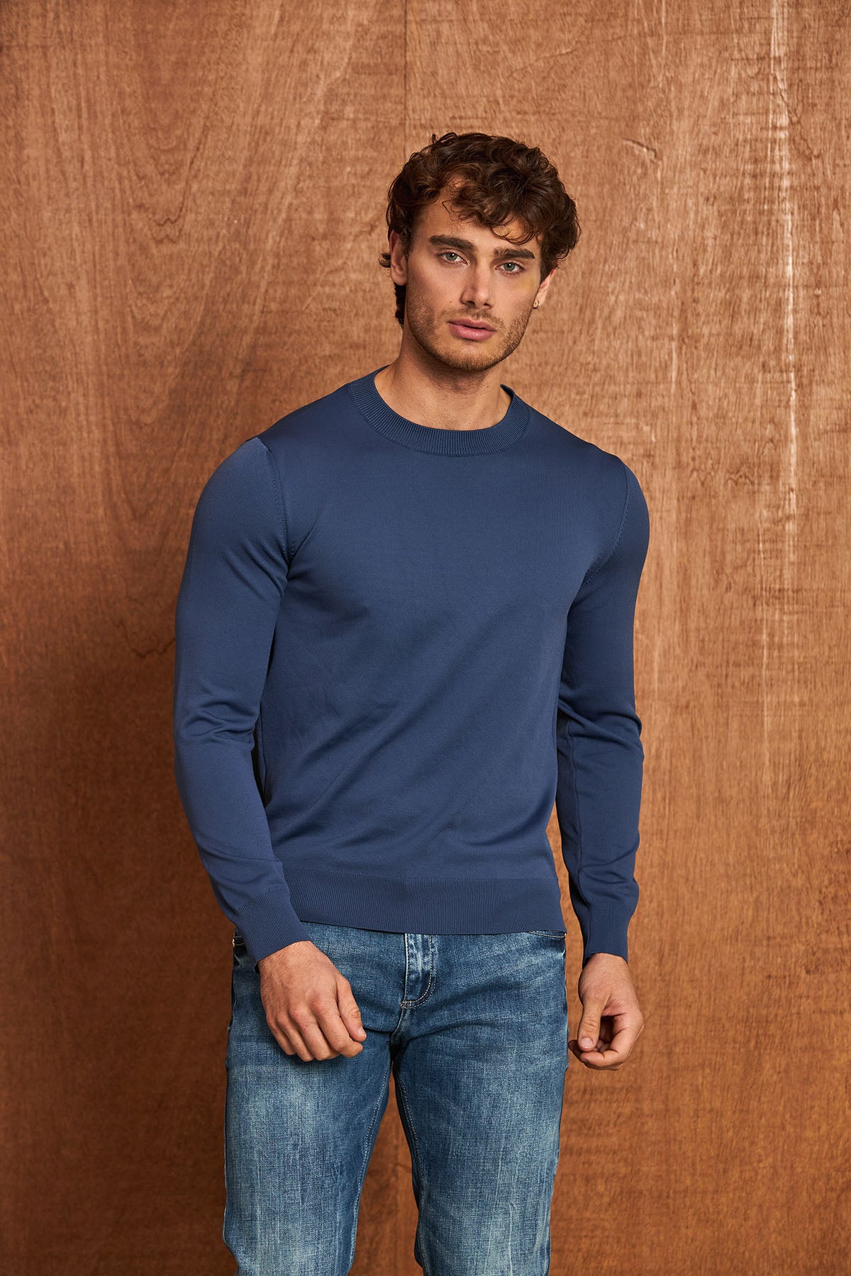 BP206 Herren Pullover Regular Fit