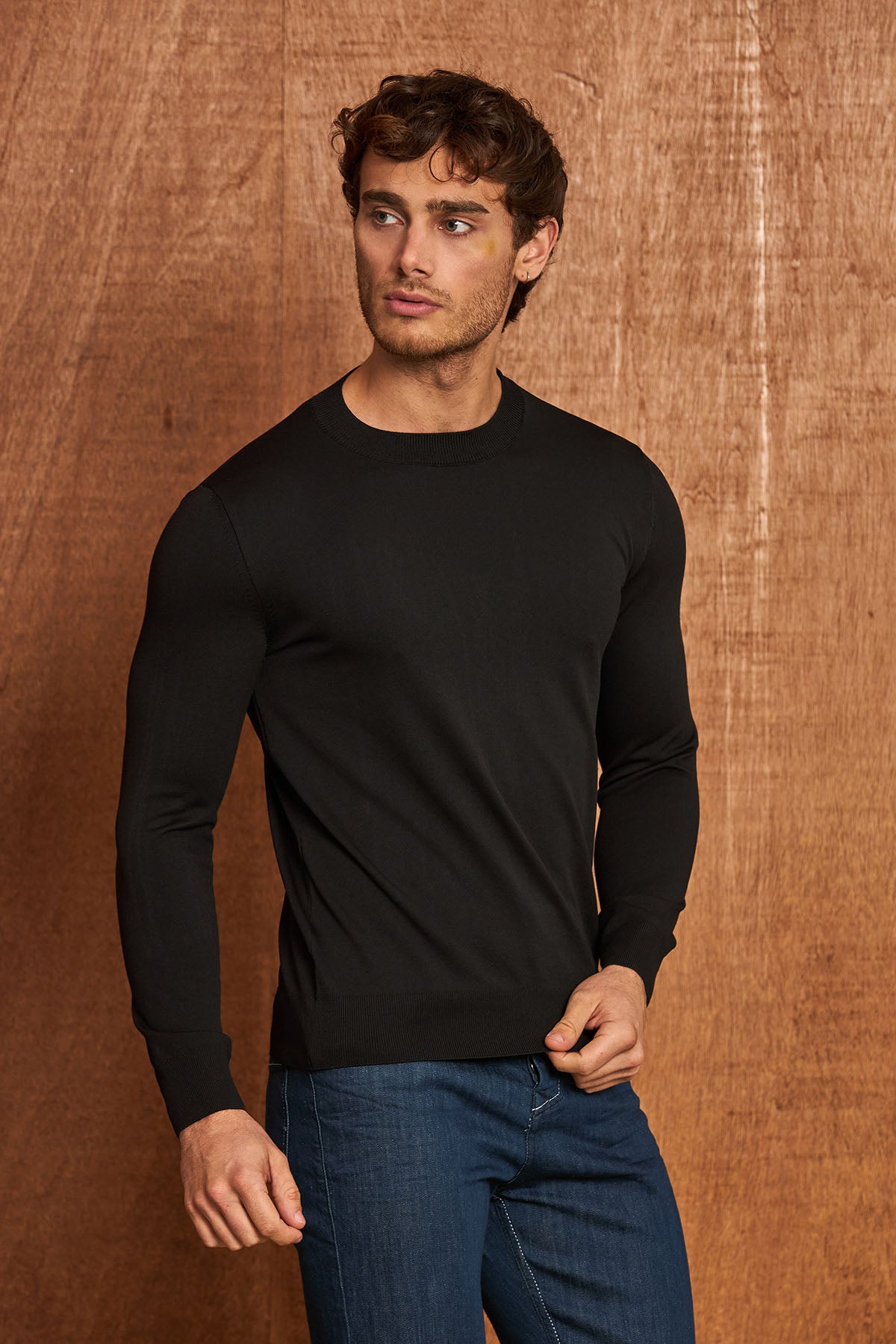 BP206 Herren Pullover Regular Fit