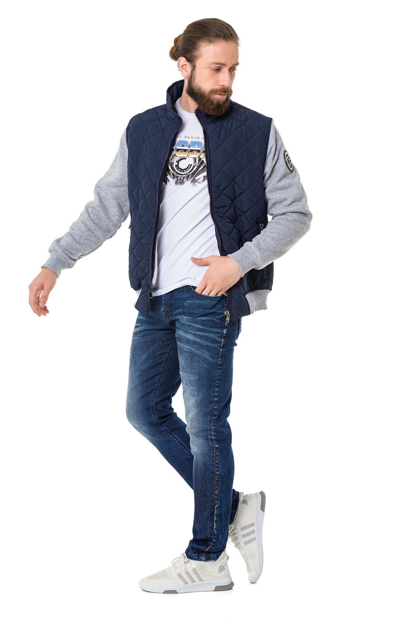 CJ295 Men's Jacket – Modern style with sporty details