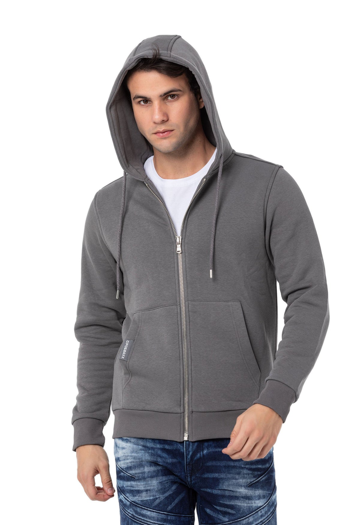 CL556 Herren Sweatjacke mit Kapuze - Verschiedene Farben