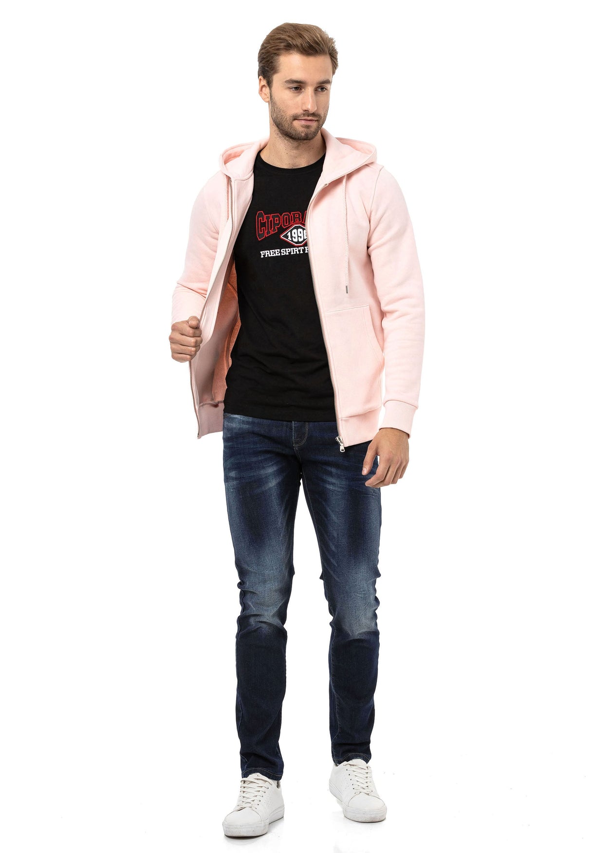 CL557 Herren Sweatshirt mit Kapuze