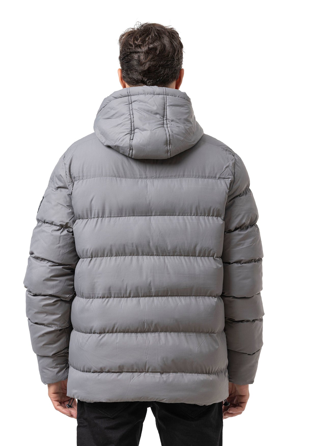 CM224 Herren Winterjacke – Klassisch & funktional | Abnehmbare Kapuze mit Reißverschluss