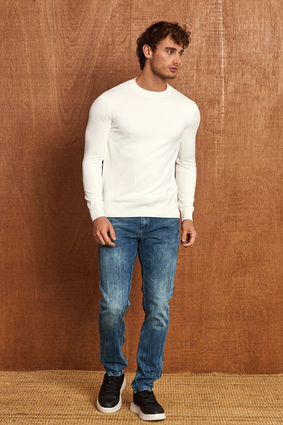 BP206 Herren Pullover Regular Fit