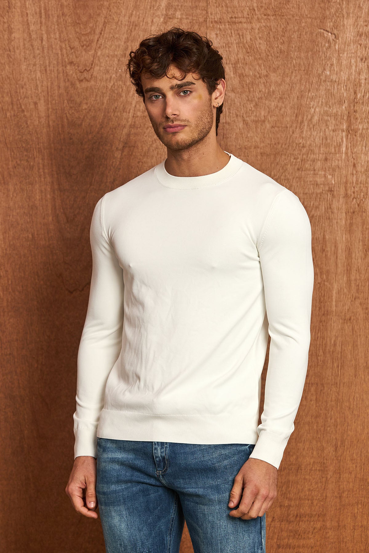 BP206 Herren Pullover Regular Fit