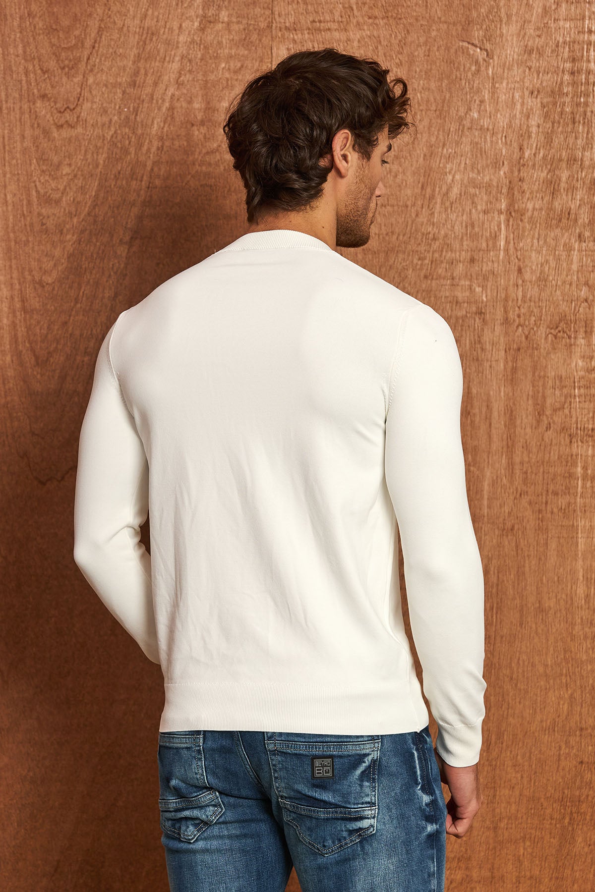 BP206 Herren Pullover Regular Fit