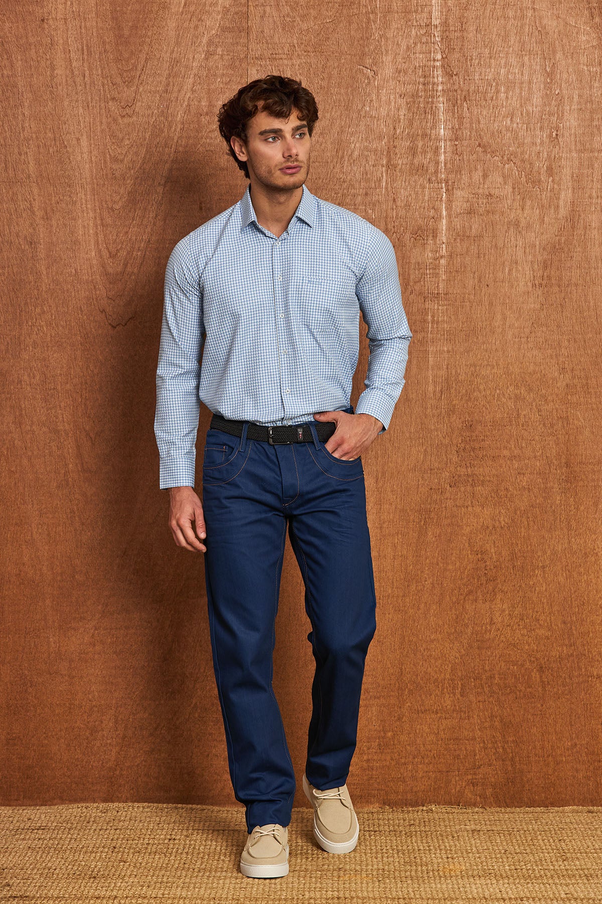 BD120 Herren Jeans – Bequemer Straight Fit für jeden Tag