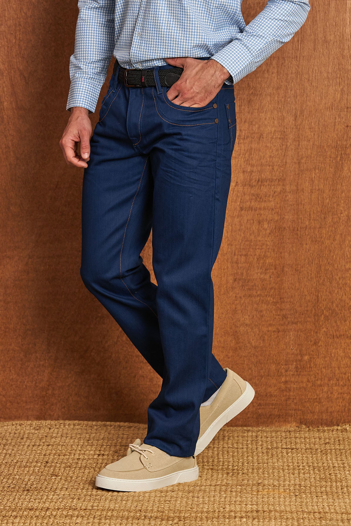 BD120 Herren Jeans – Bequemer Straight Fit für jeden Tag