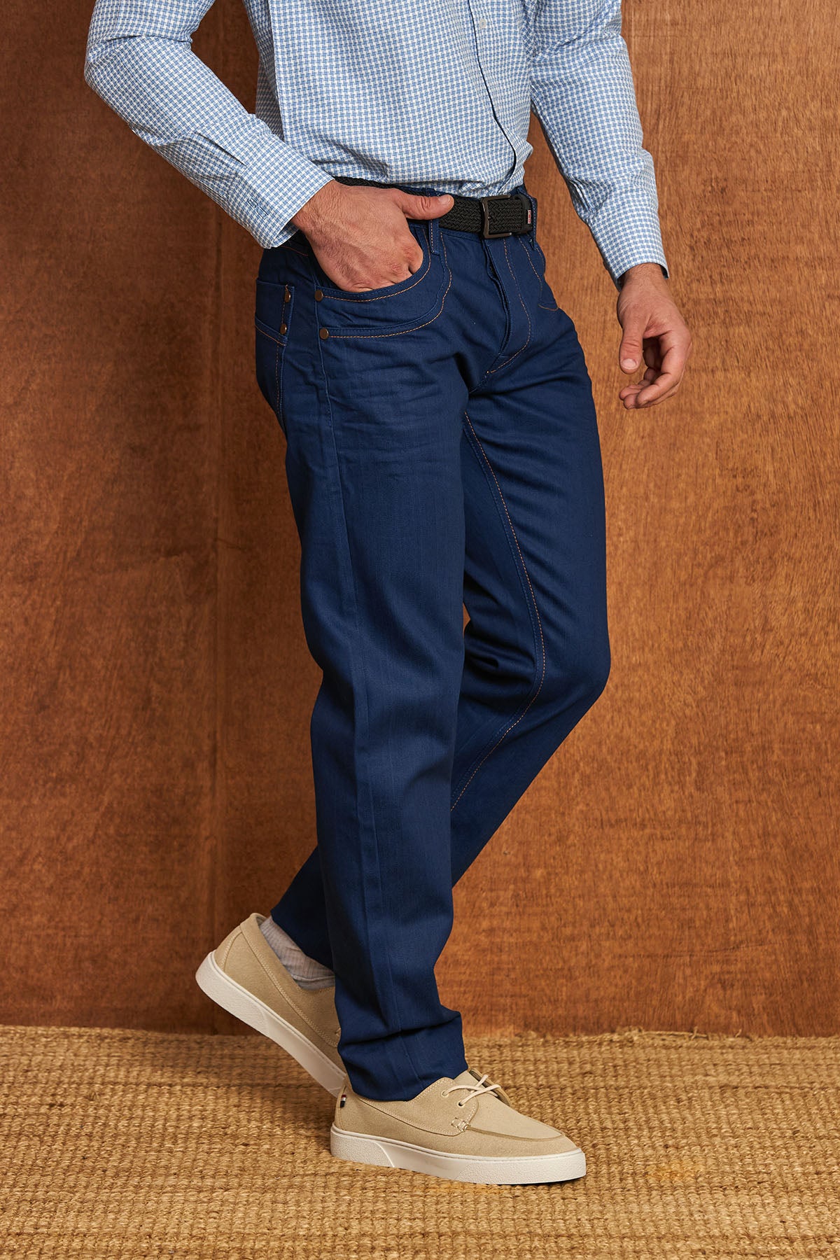 BD120 Herren Jeans – Bequemer Straight Fit für jeden Tag