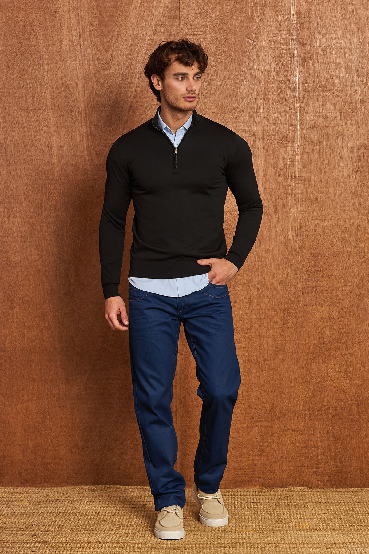 BD120 Herren Jeans – Bequemer Straight Fit für jeden Tag