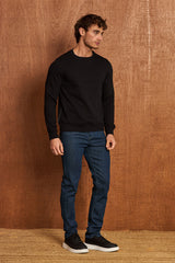 BL101 Herren Basic Sweatshirt – Rundhals & Regular Fit