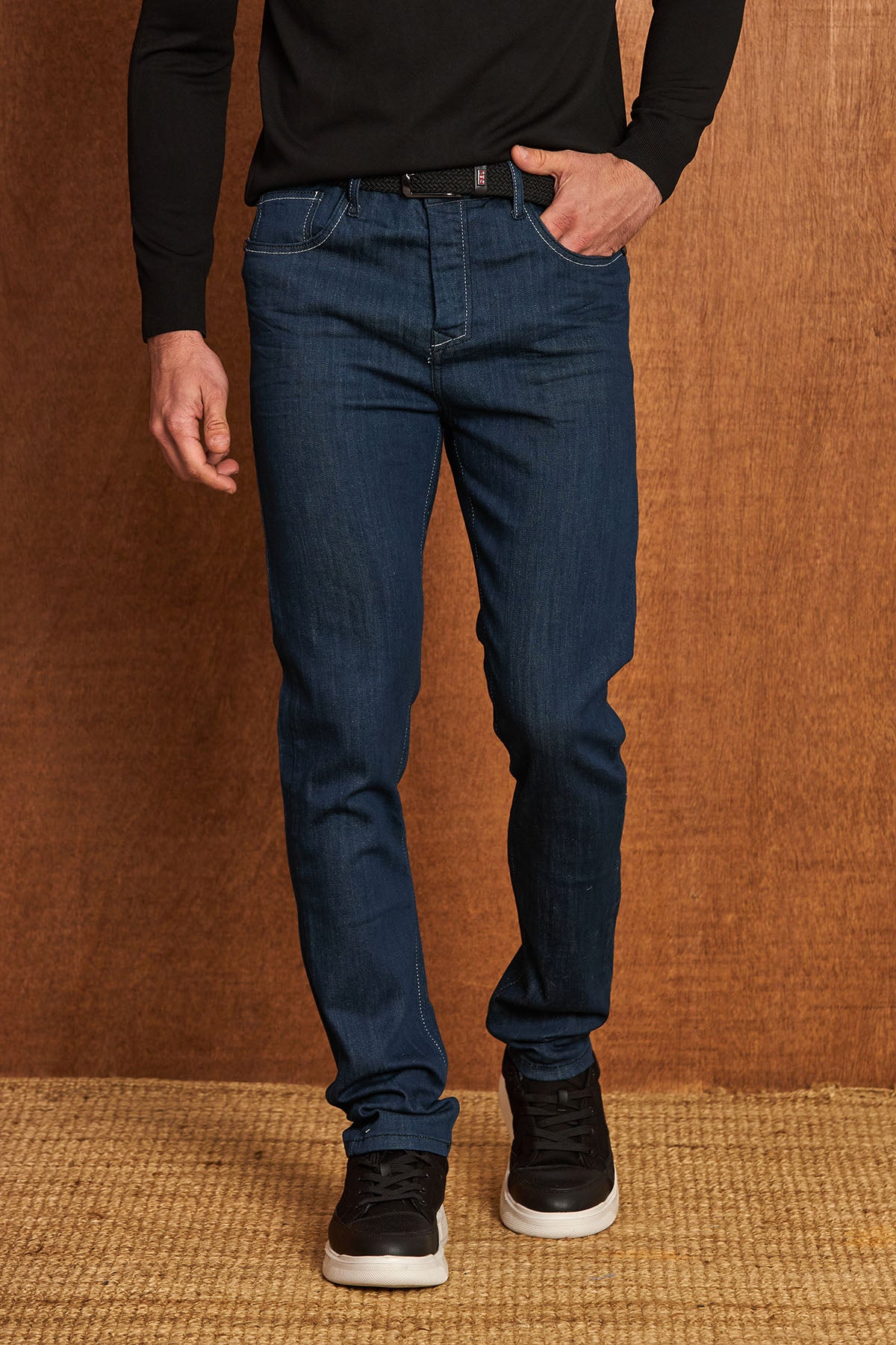 BD123 Herren Jeans – Klassischer Straight Fit mit Komfortfaktor
