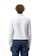 BH100 Klassisches Herrenhemd mit Brusttasche – Bügelleichtes Baumwoll-Satin, Komfort-Passform