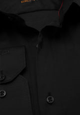 BH100 Klassisches Herrenhemd mit Brusttasche – Bügelleichtes Baumwoll-Satin, Komfort-Passform