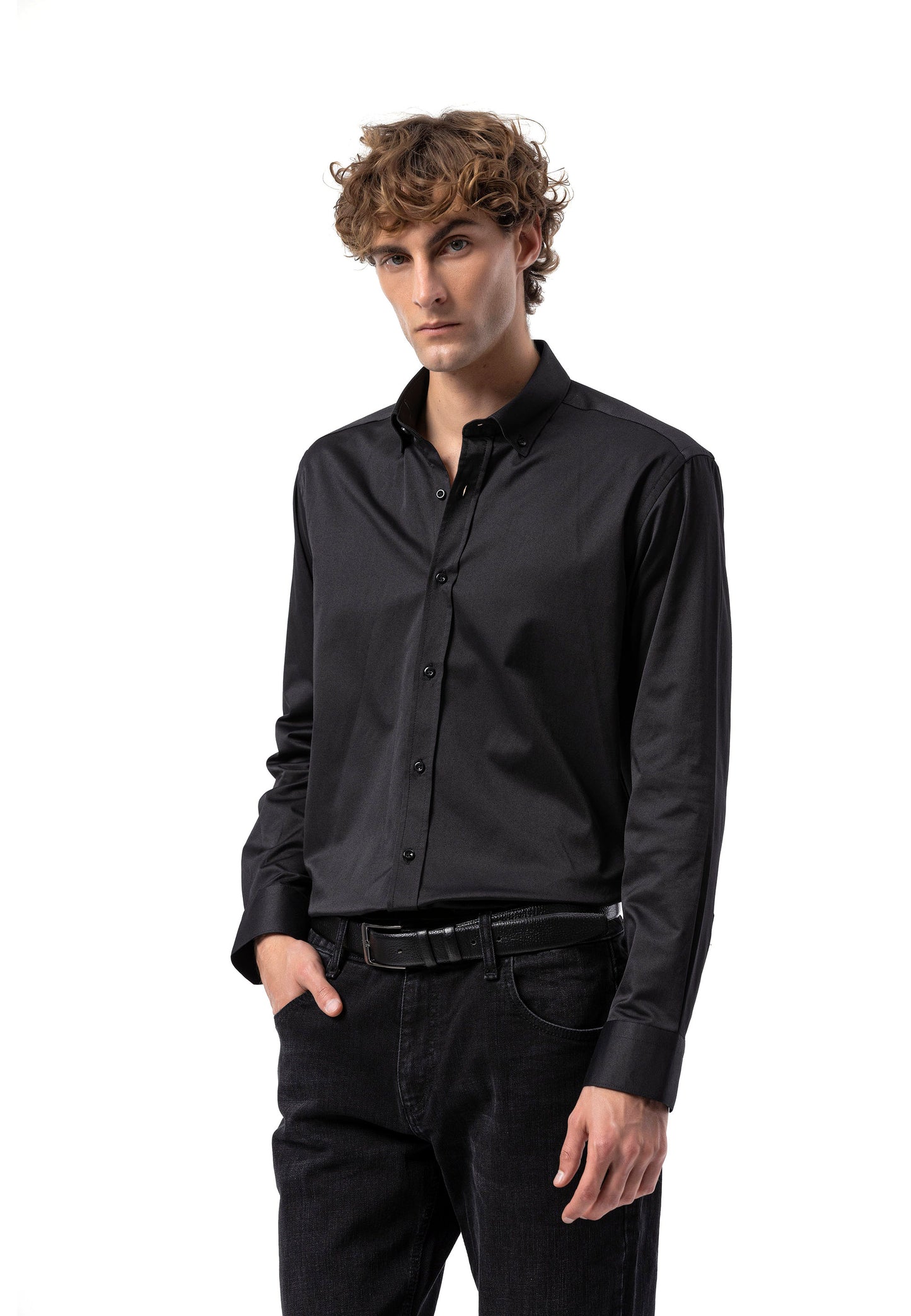 BH101 Modernes Herren Business-Hemd – Slim Fit, Bügelleicht & Komfortabel