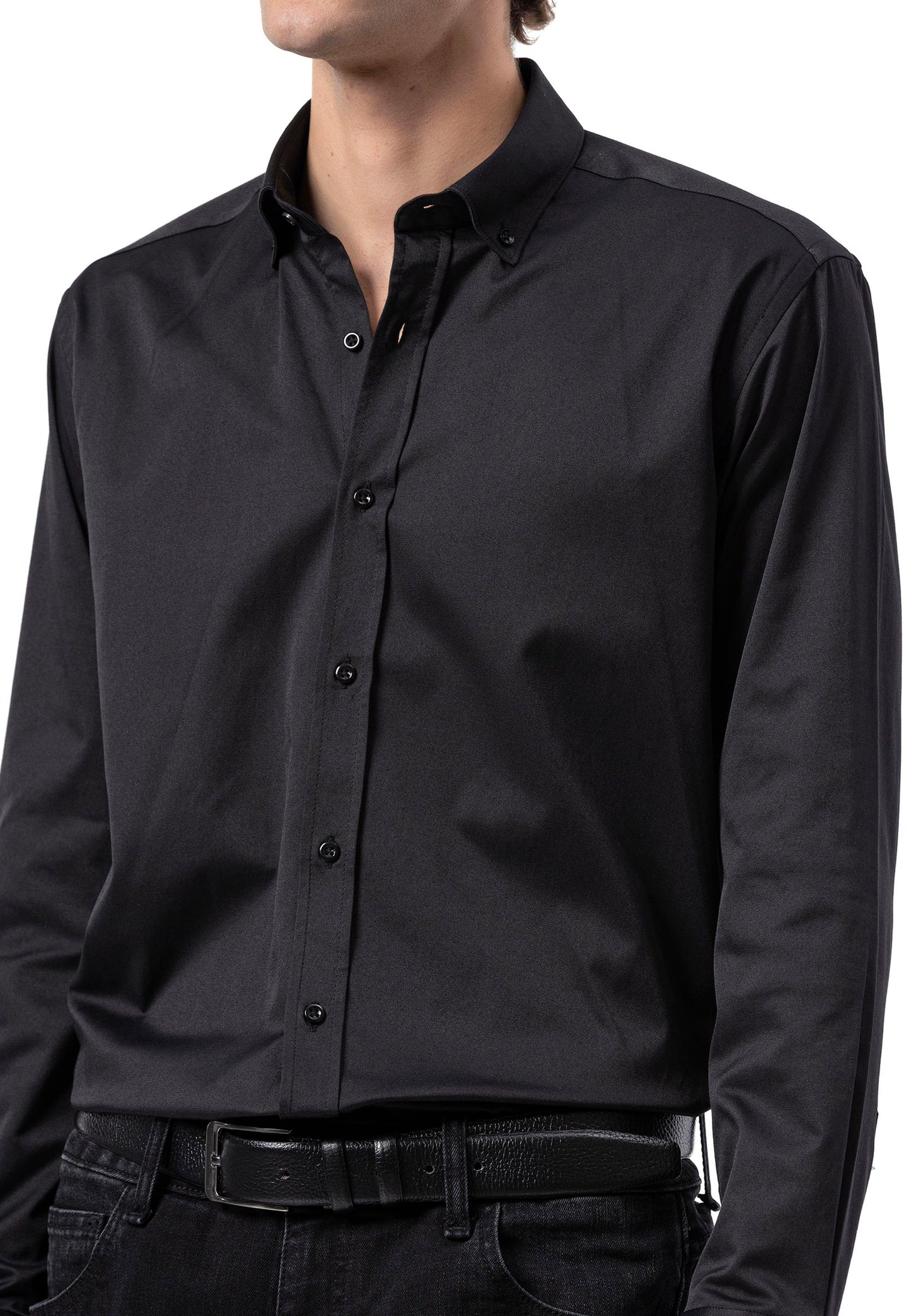 BH101 Modernes Herren Business-Hemd – Slim Fit, Bügelleicht & Komfortabel