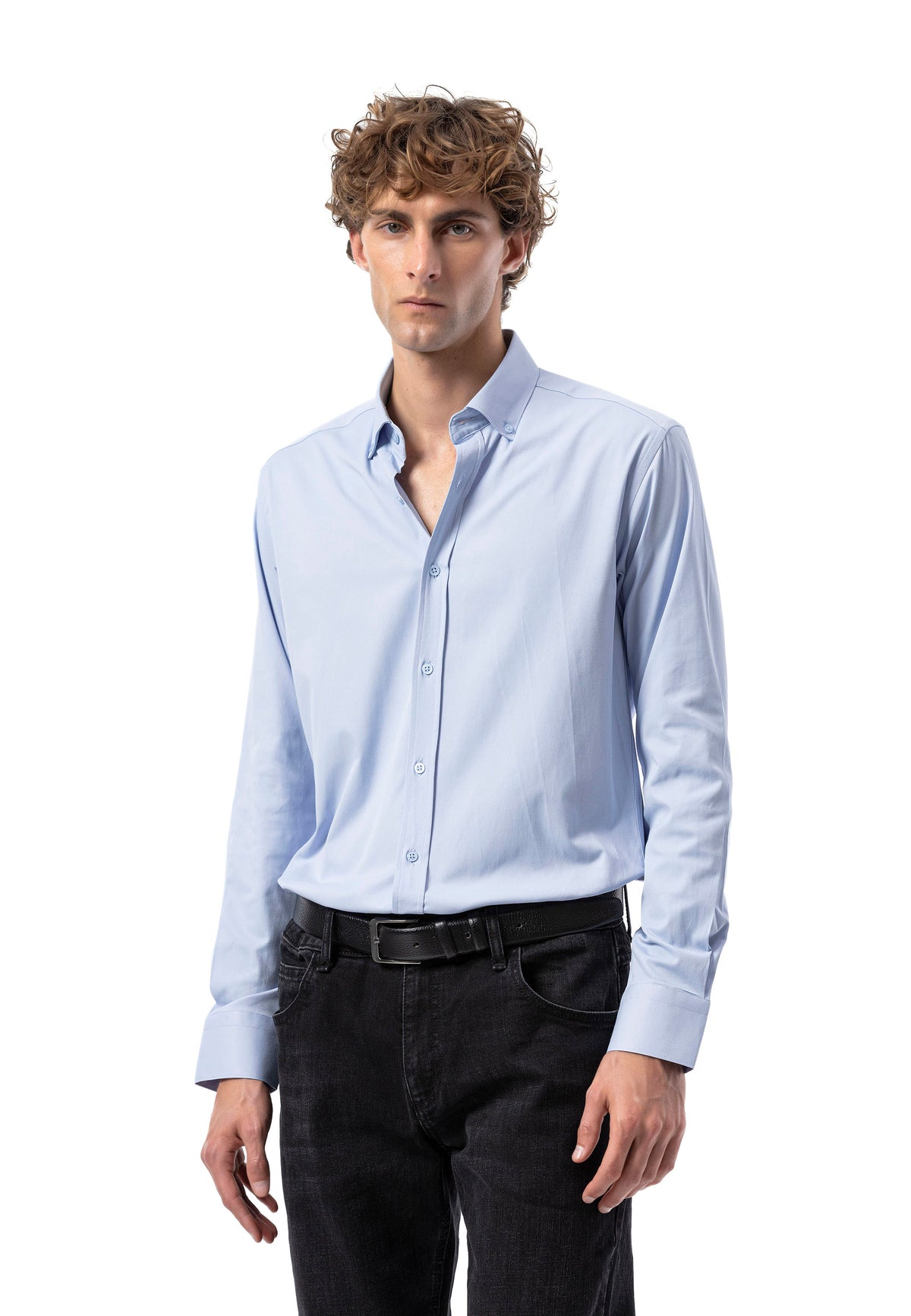 BH101 Modernes Herren Business-Hemd – Slim Fit, Bügelleicht & Komfortabel