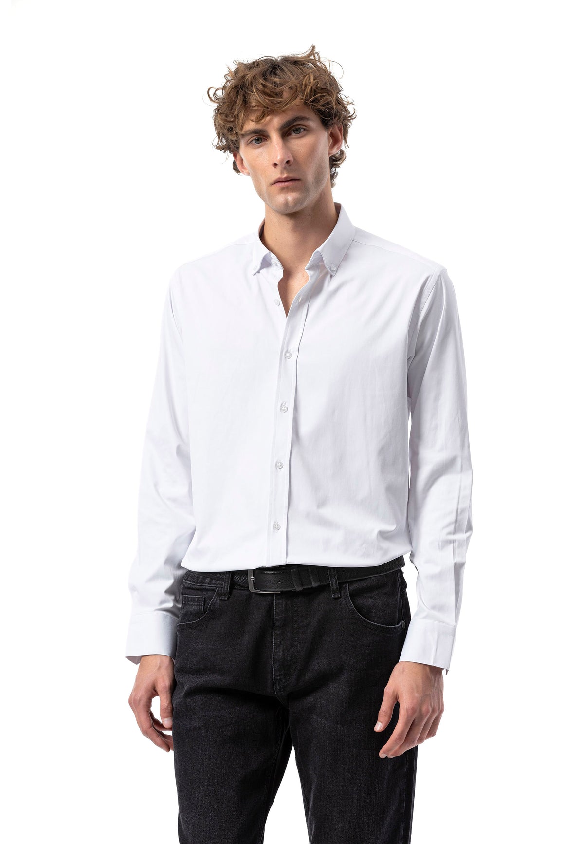 BH101 Modernes Herren Business-Hemd – Slim Fit, Bügelleicht & Komfortabel