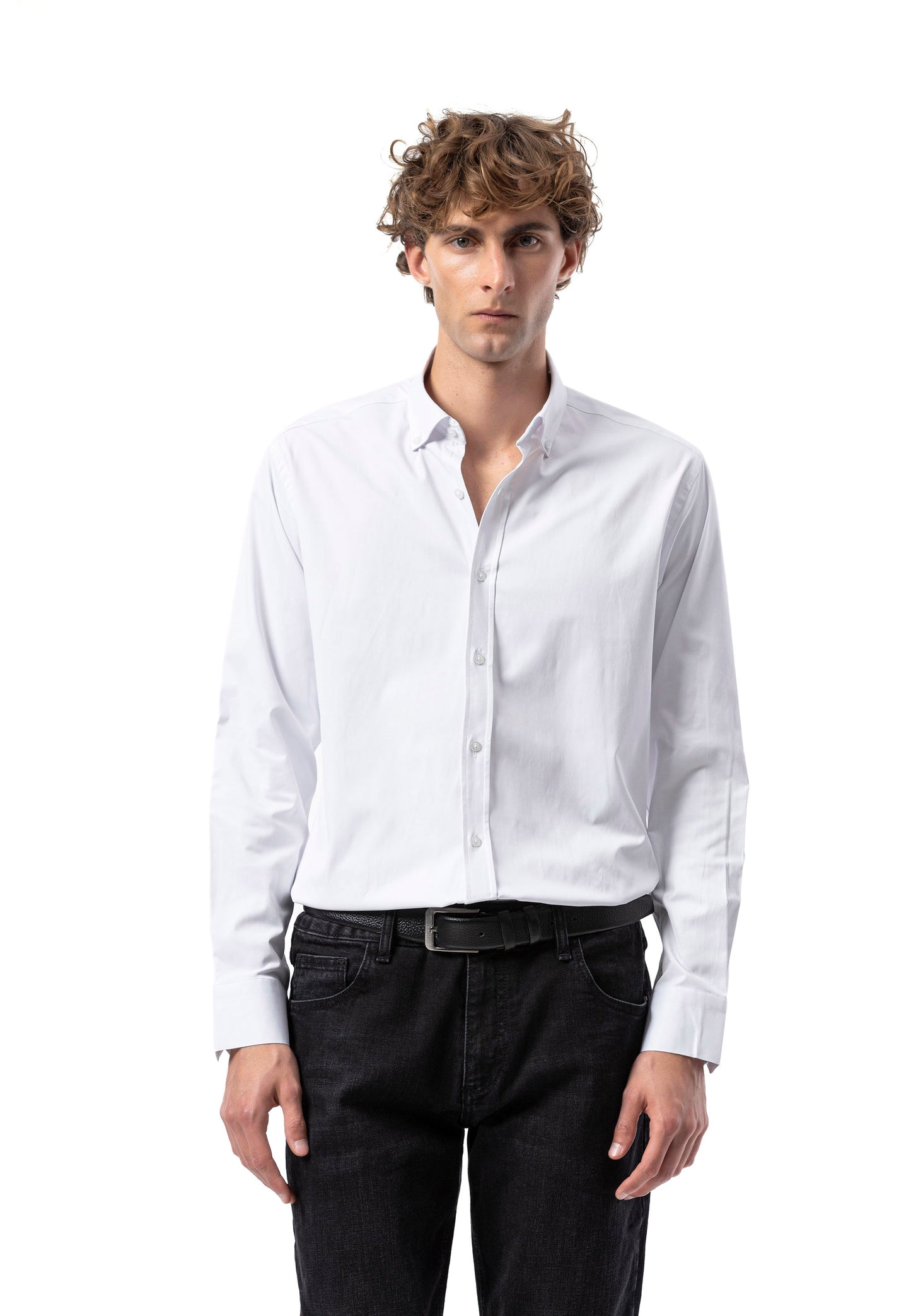BH101 Modernes Herren Business-Hemd – Slim Fit, Bügelleicht & Komfortabel
