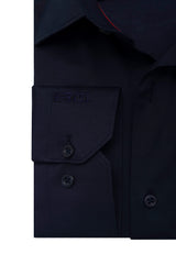 BH100 Klassisches Herrenhemd mit Brusttasche – Bügelleichtes Baumwoll-Satin, Komfort-Passform