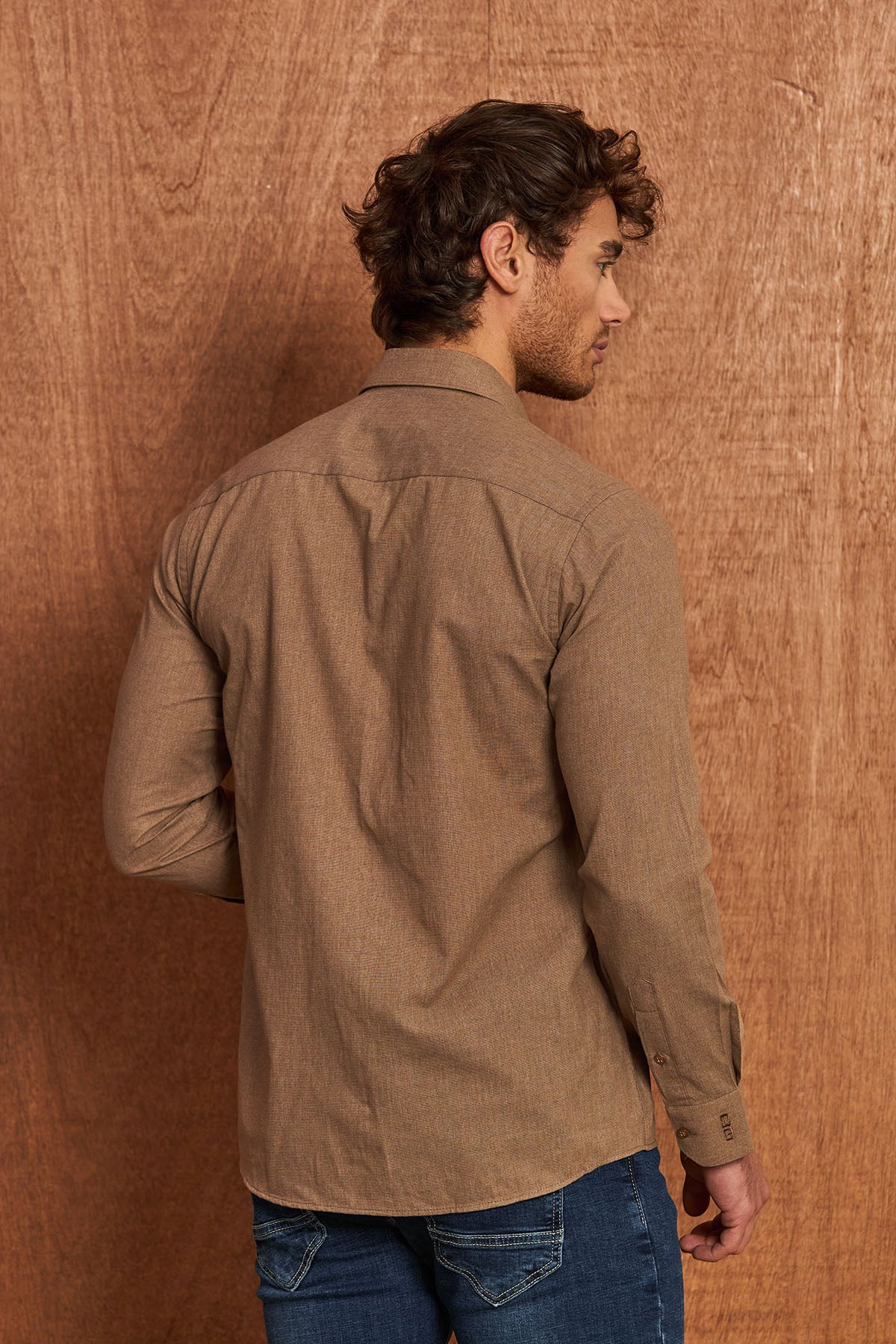 BH103 Klassisches Herrenhemd – Regular Fit, Baumwolle mit Motivstoff, Komfort & Stil vereint