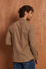 BH103 Klassisches Herrenhemd – Regular Fit, Baumwolle mit Motivstoff, Komfort & Stil vereint