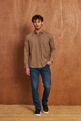 BH103 Klassisches Herrenhemd – Regular Fit, Baumwolle mit Motivstoff, Komfort & Stil vereint