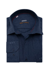 BH103 Klassisches Herrenhemd – Regular Fit, Baumwolle mit Motivstoff, Komfort & Stil vereint