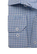 BH102 Klassisches Herrenhemd – Regular Fit, Baumwoll-Satin, Bügelleicht mit Brusttasche