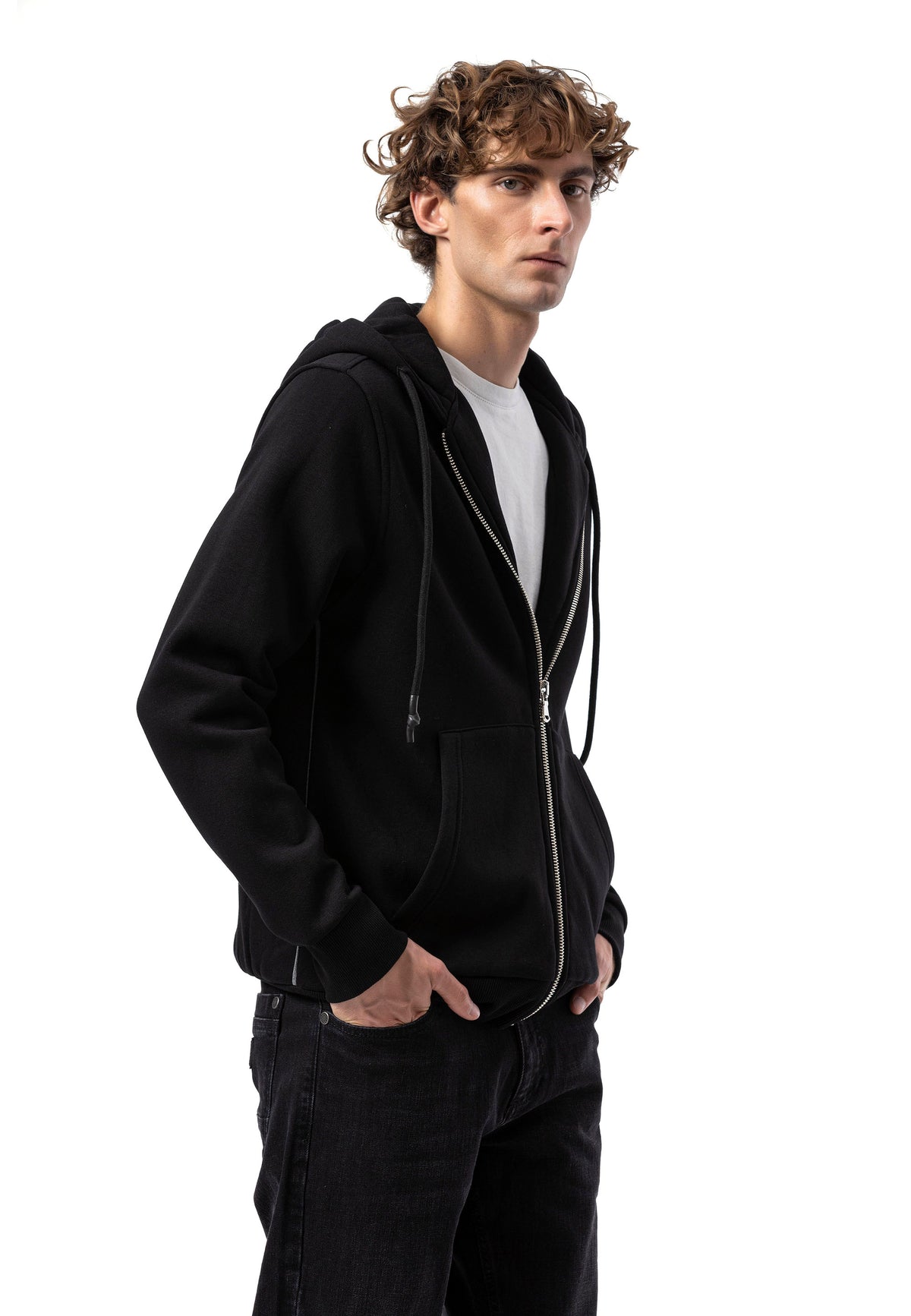 BL100 Herren Sweatjacke mit Kapuze – Regular Fit