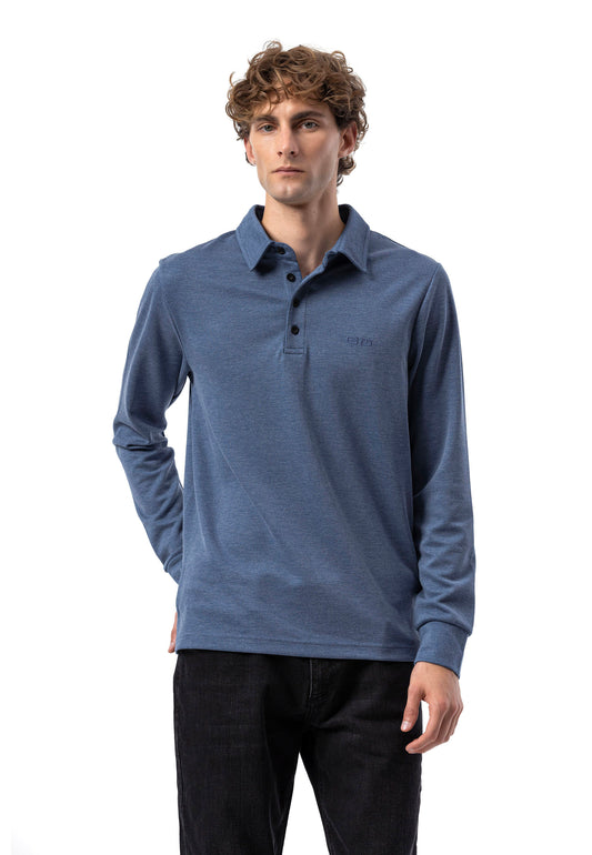 BL102 Herren Langarm-Polo-Shirt – Regular Fit