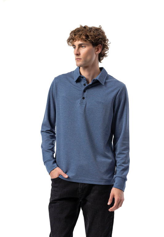 BL102 Herren Langarm-Polo-Shirt – Regular Fit