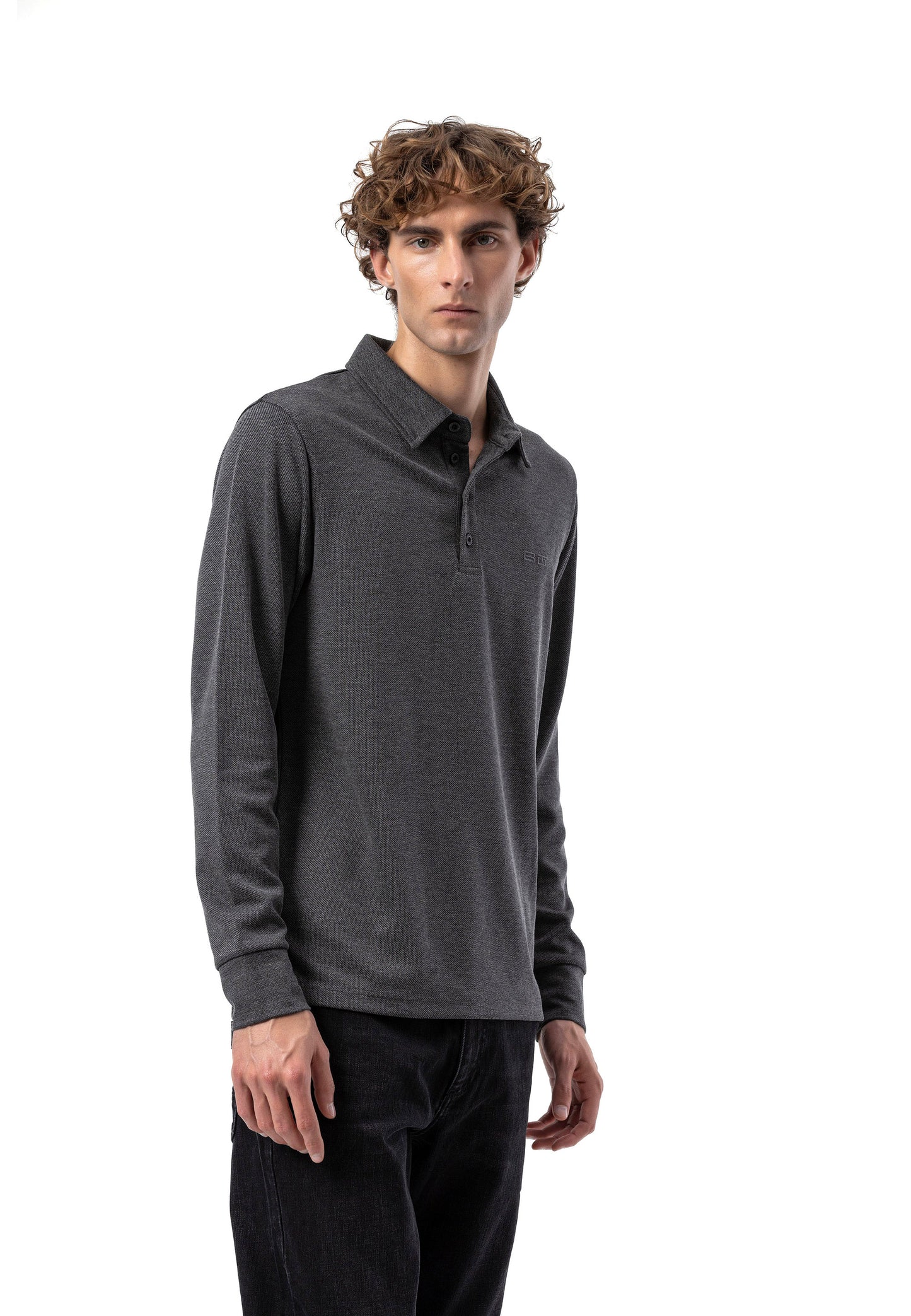 BL102 Herren Langarm-Polo-Shirt – Regular Fit