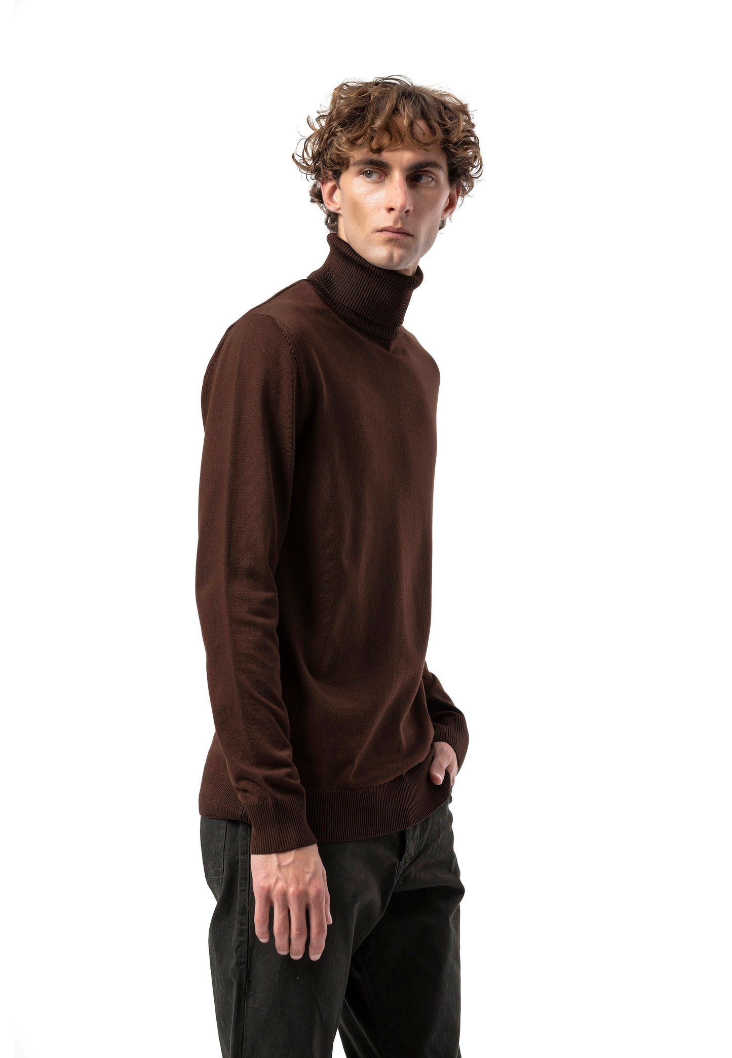 BP200 Herren Rollkragenpullover – Regular Fit