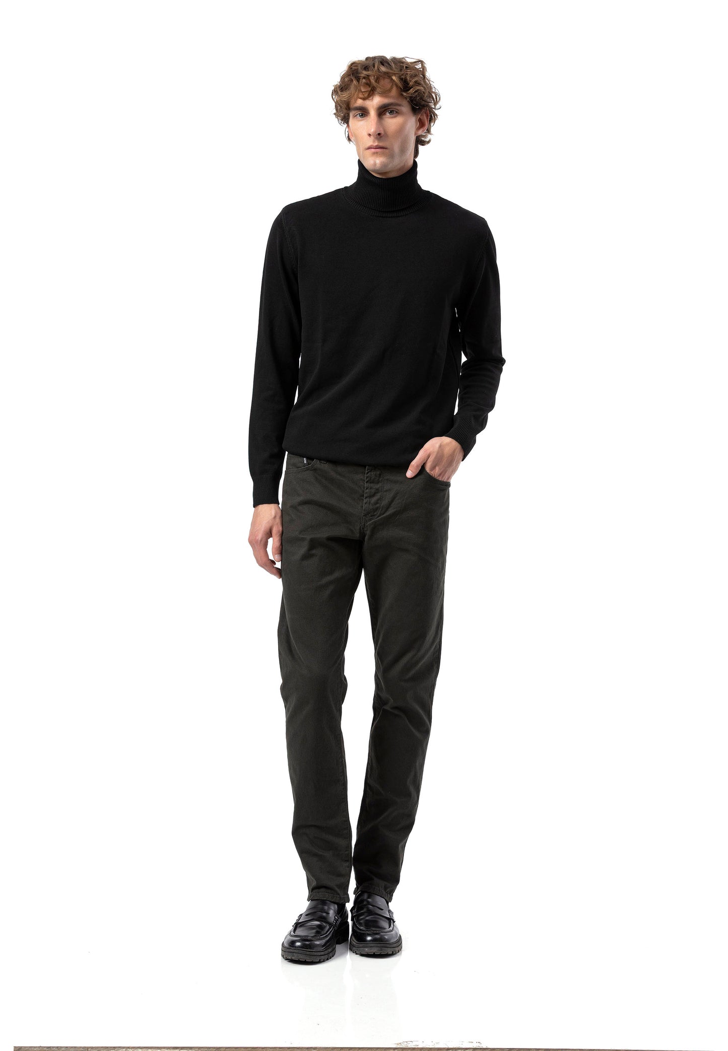 BP200 Herren Rollkragenpullover – Regular Fit