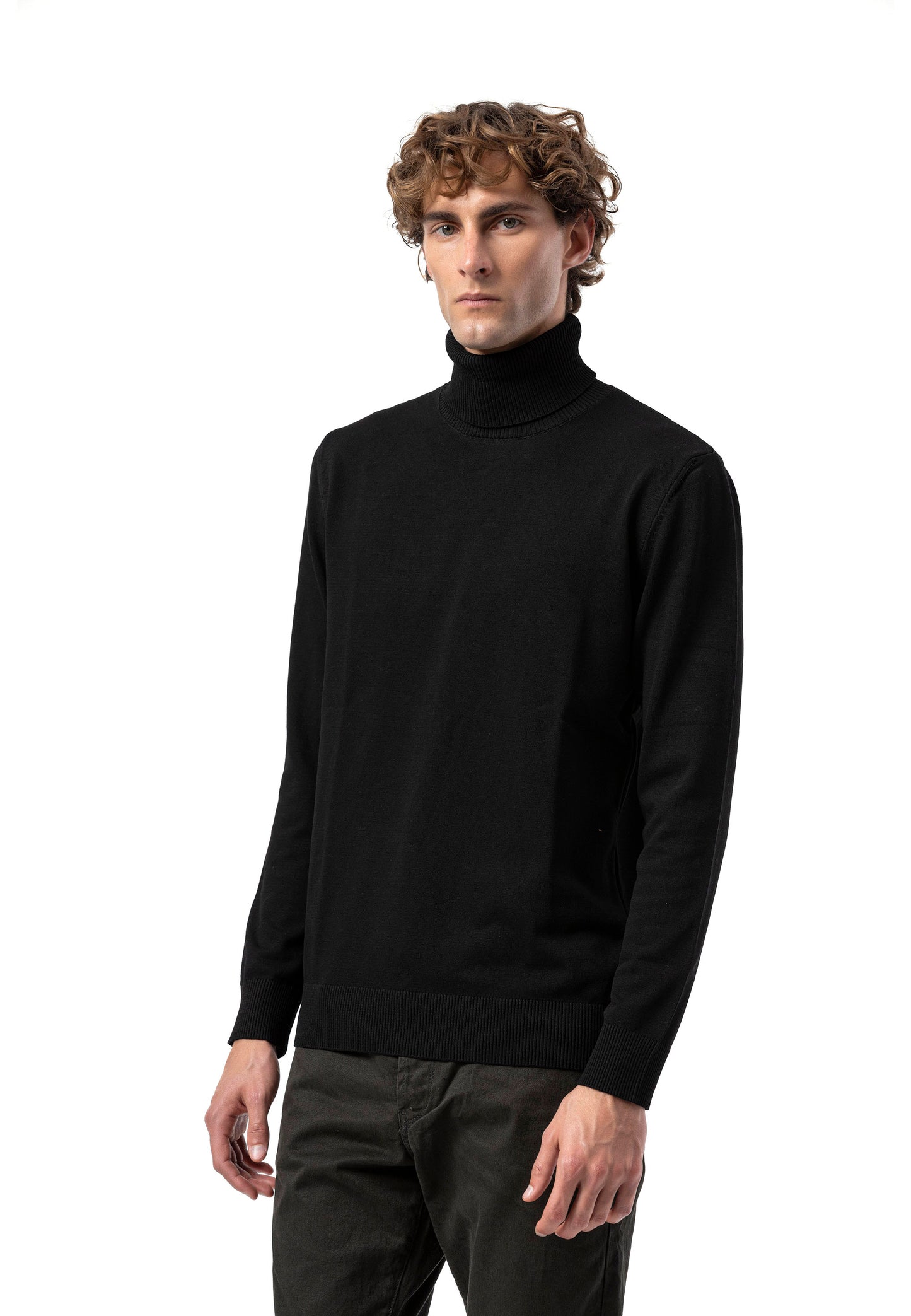 BP200 Herren Rollkragenpullover – Regular Fit