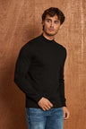 BP201 Herren Pullover mit Stehkragen – Regular Fit