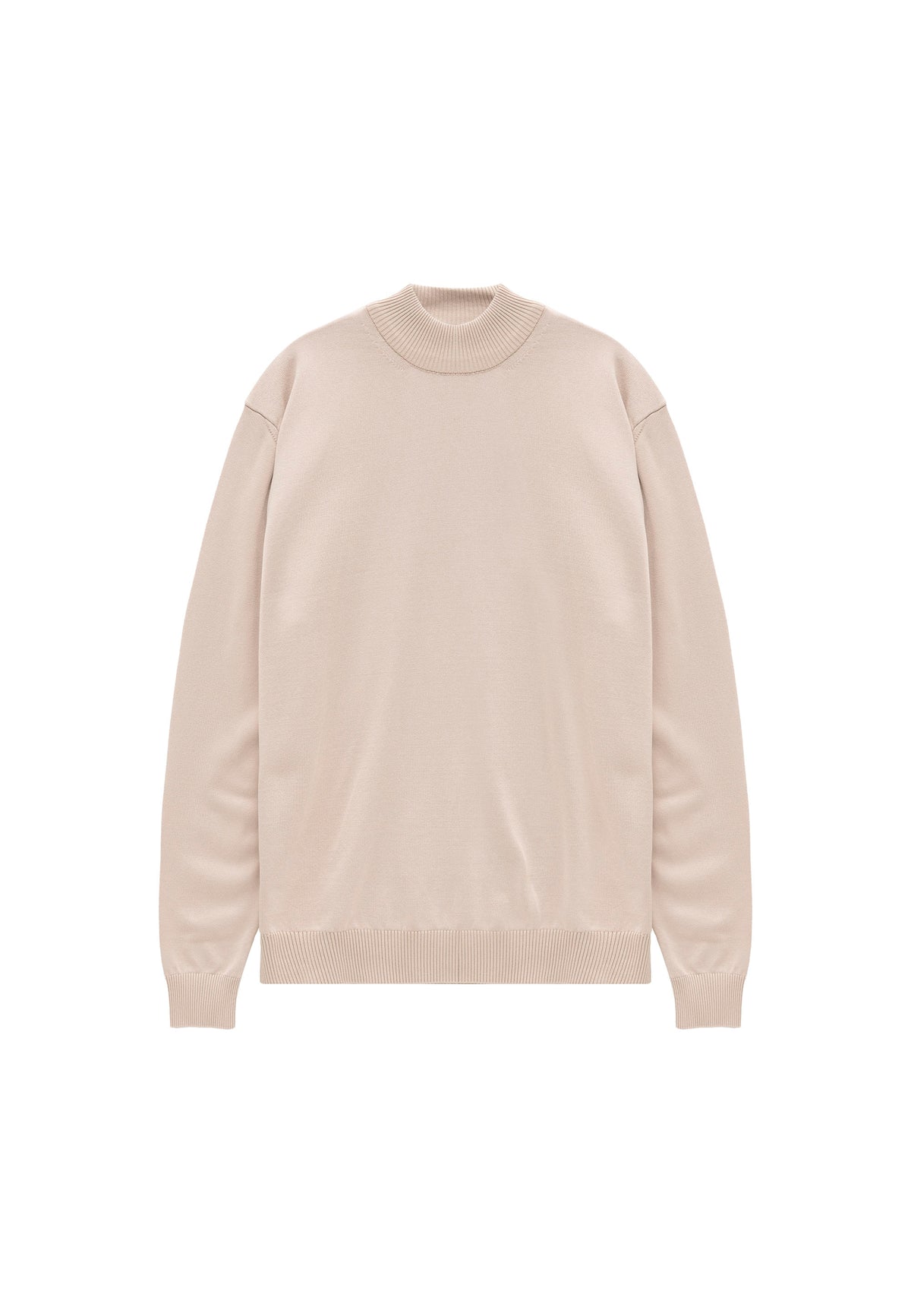 BP201 Herren Pullover mit Stehkragen – Regular Fit