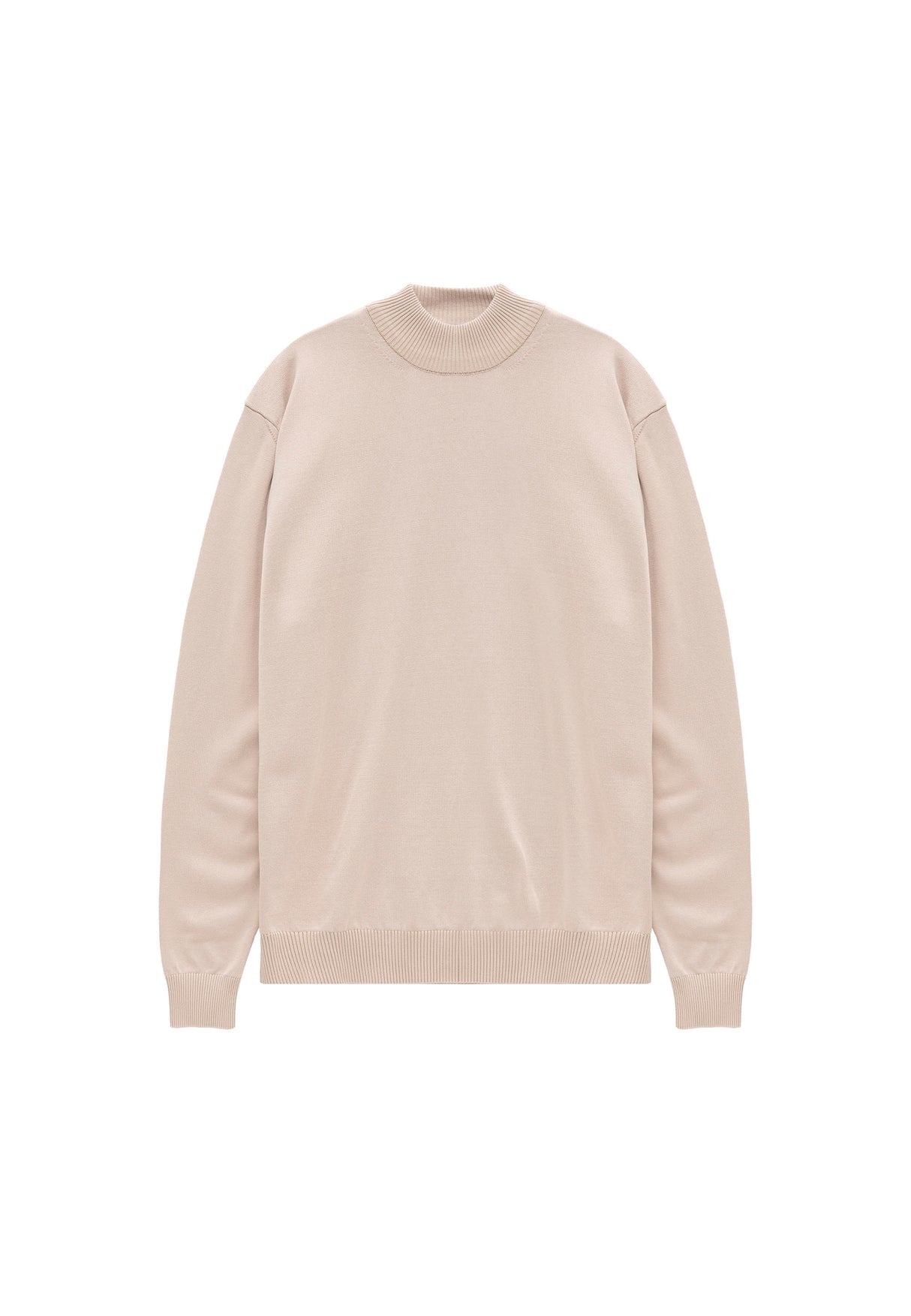 BP201 Herren Pullover mit Stehkragen – Regular Fit