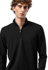 BP202 Herren Pullover mit Zipper-Kragen – Regular Fit