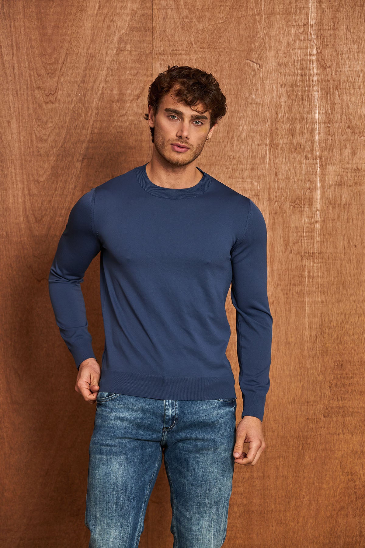 BP206 Herren Pullover Regular Fit