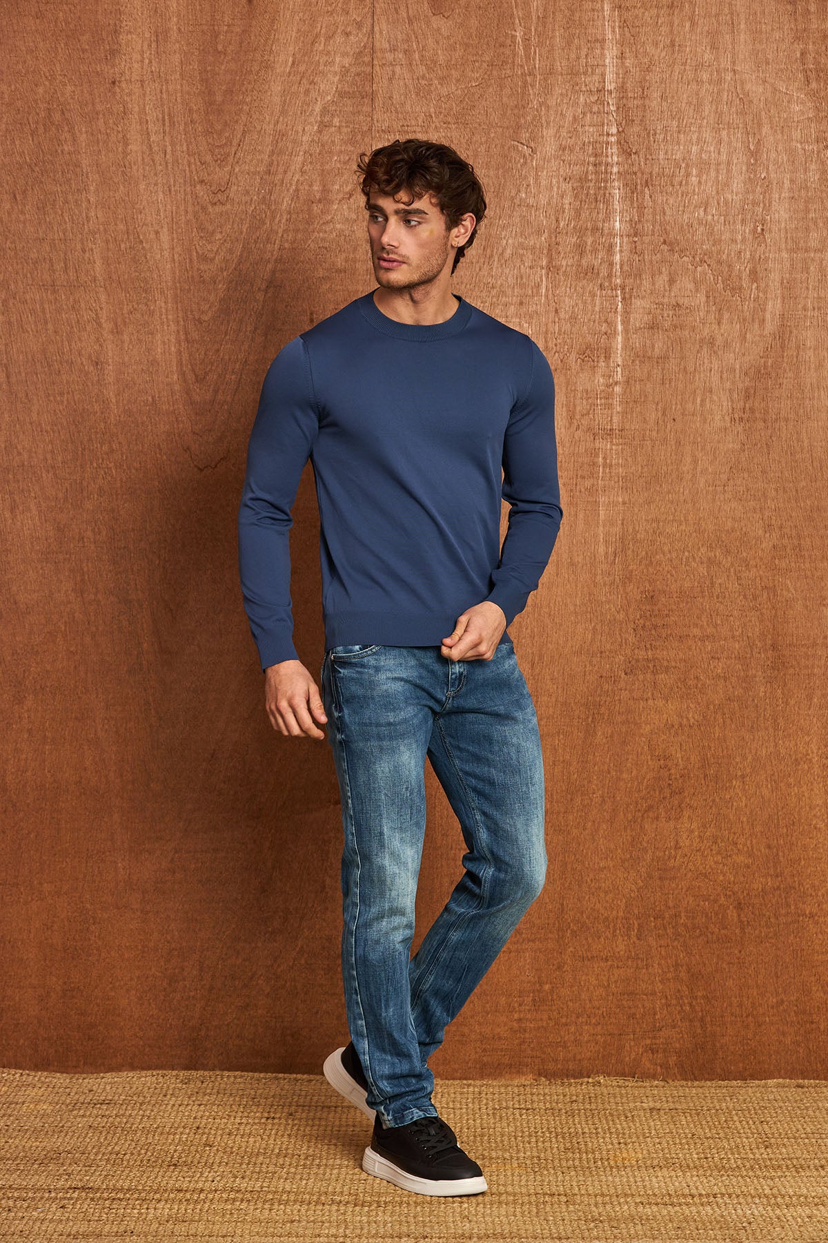 BP206 Herren Pullover Regular Fit