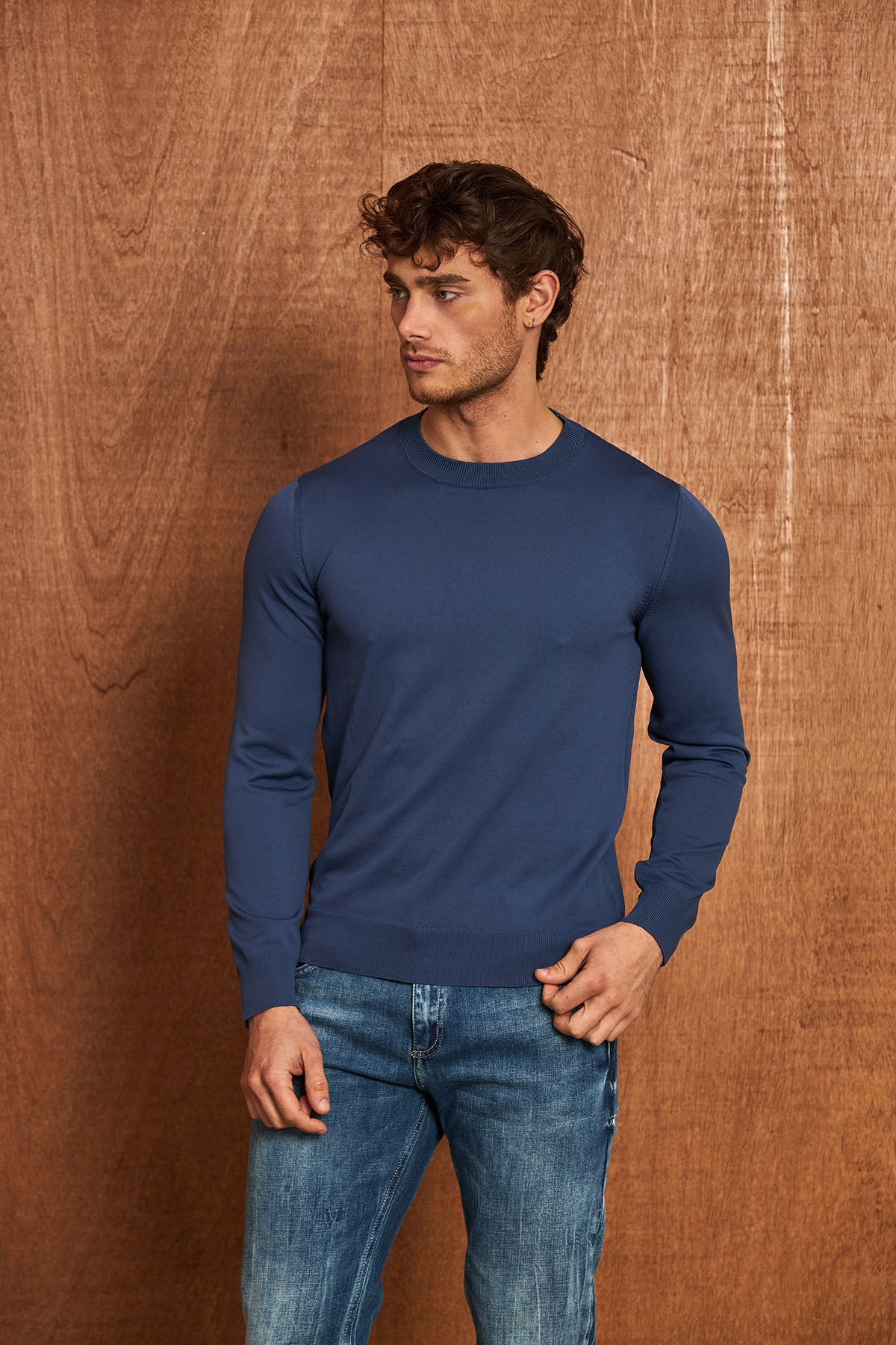 BP206 Herren Pullover Regular Fit