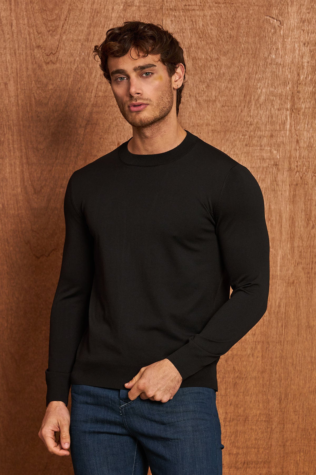BP206 Herren Pullover Regular Fit